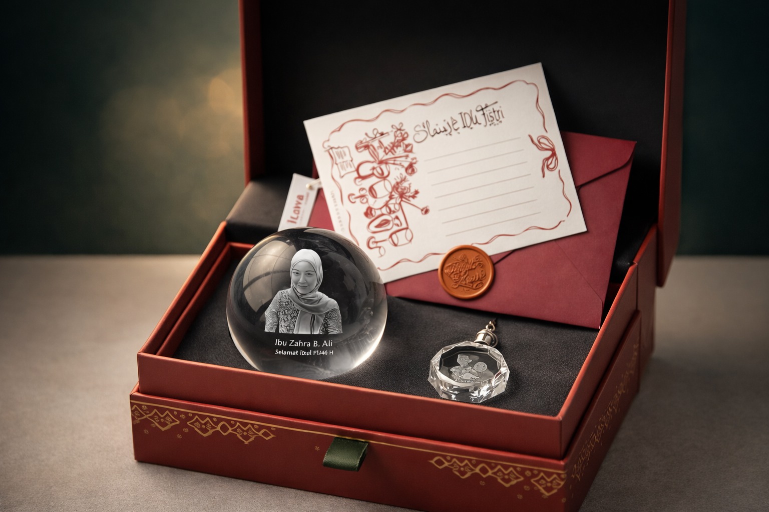 Custom hamper options showcase